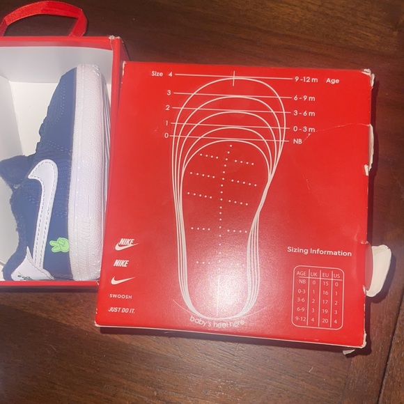 Nike air force infant size 4c - Picture 5 of 5